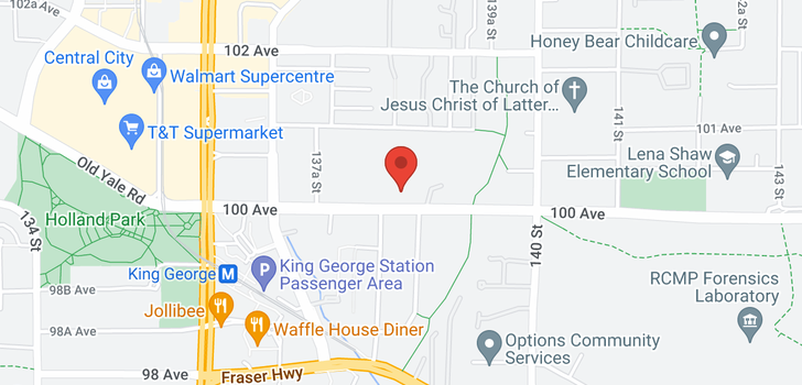map of 1204 13837 100TH AVENUE